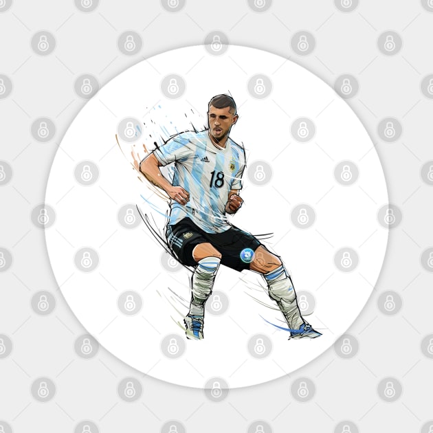 Guido Rodriguez Argentina Magnet by akyanyme
